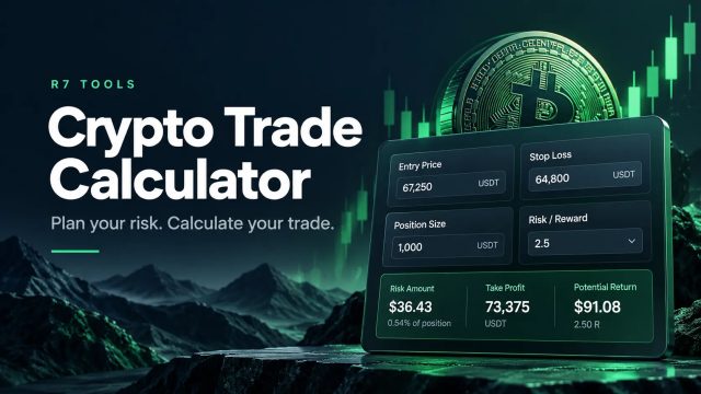 R7 Crypto Trade & Position Calculator