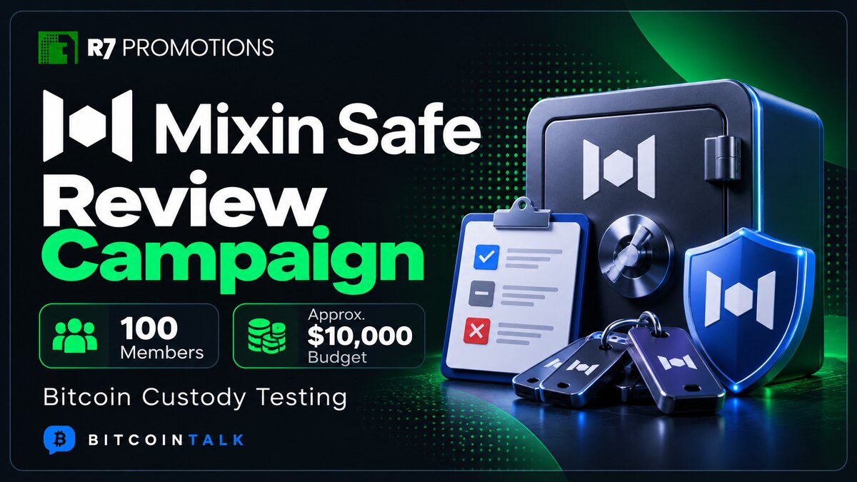 Mixin Safe review campaign involving 100 members with an approximately $10,000 budget.