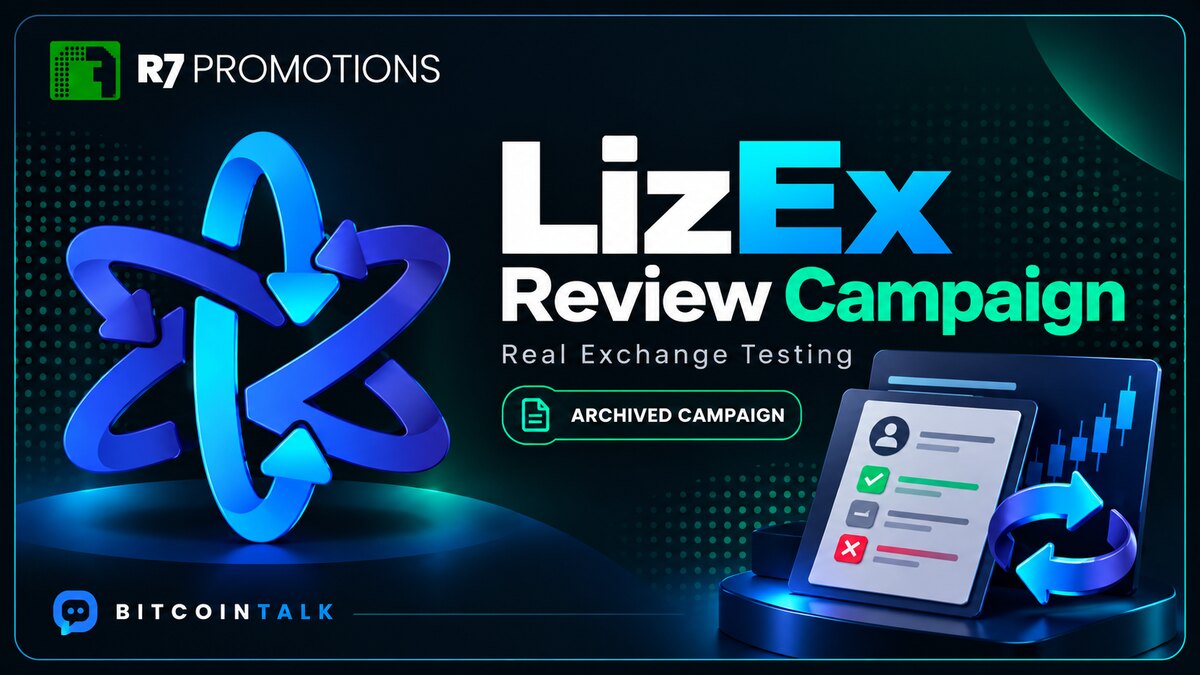LizEx exchange review campaign managed by R7 Promotions.